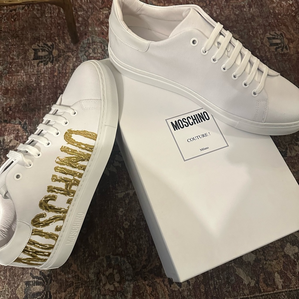 Moschino couture sneakers